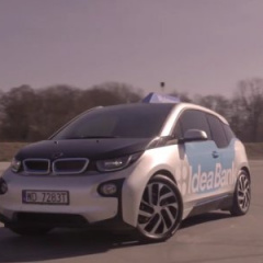 BMW i3 превратили мобильный банкомат