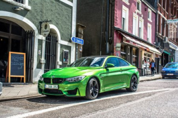 BMW M4 в цвете Signal Green BMW 4 серия F82-F83