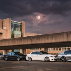 Уникальная фотосессия пяти поколений BMW M5