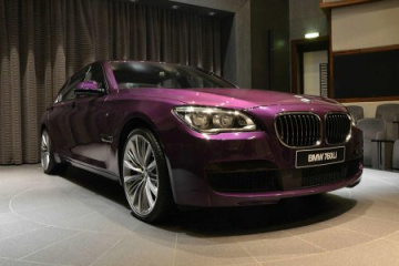Экслюзивный BMW 760Li в цвете «Twilight Purple» от BMW Abu Dhabi Motors BMW 7 серия F01-F02