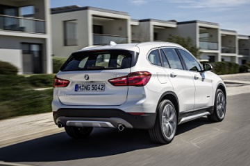 Проверка состояния компонентов подвески и рулевого управления BMW X1 серия F48