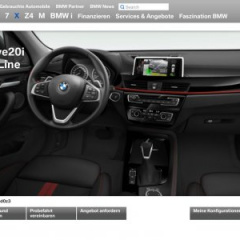 Появился онлайн конфигуратор для нового BMW X1
