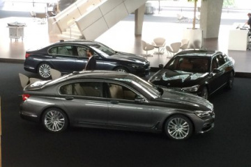 Первые «живые» фото нового BMW 7 Серии BMW 7 серия G11-G12