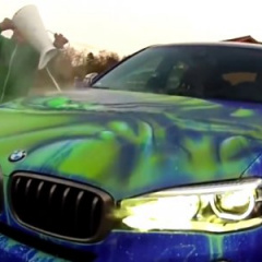 BMW X6 с изменяемой окраской Hulk