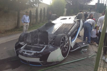 В Мексике произошла серьезная авария с BMW i8 BMW BMW i Все BMW i