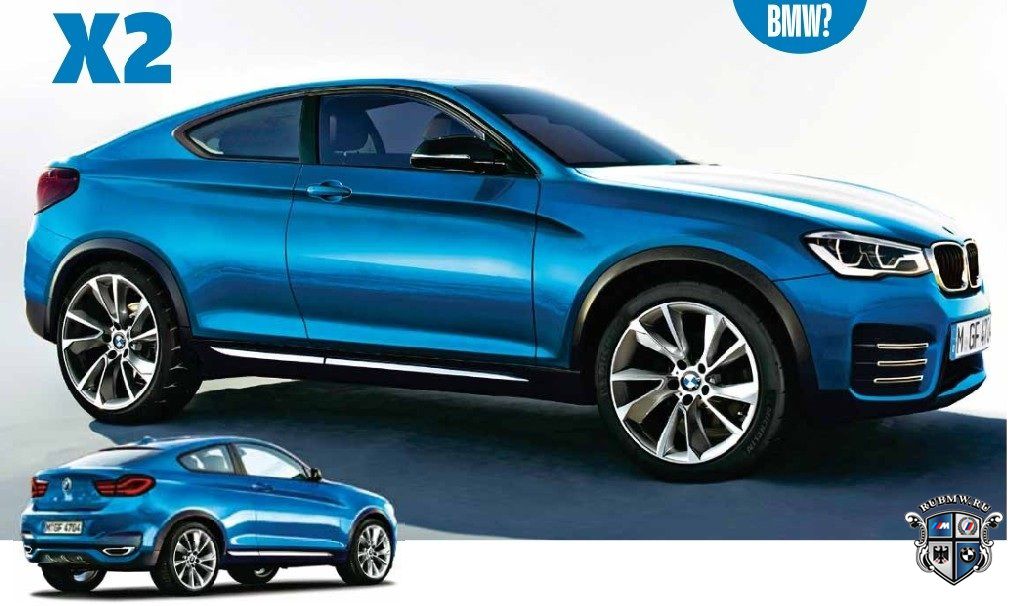 Новый рендер BMW X2