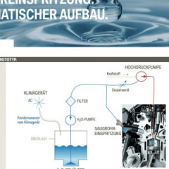 Прототип BMW 1 Серии с системой прямого впрыска воды