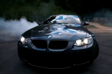 BMW M3 E92 burnout BMW 3 серия E90-E93