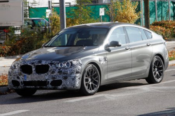Процесс нанесения камуфляжа на прототипы BMW BMW 5 серия GT