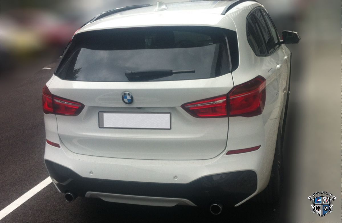 Первые "живые" фото нового BMW X1 с пакетом M Sport