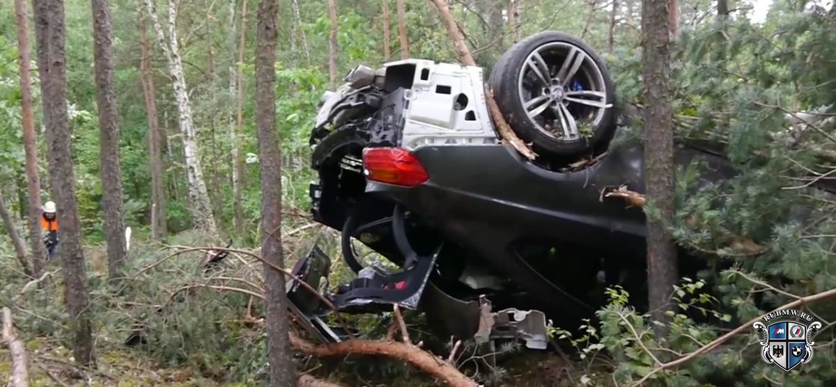 В Германии во время тест-драйва разбили BMW M4