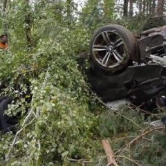 В Германии во время тест-драйва разбили BMW M4