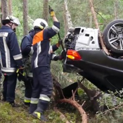 В Германии во время тест-драйва разбили BMW M4