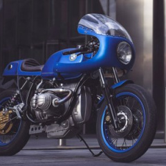 Винтажный спортбайк на основе BMW R80 Mono 1986