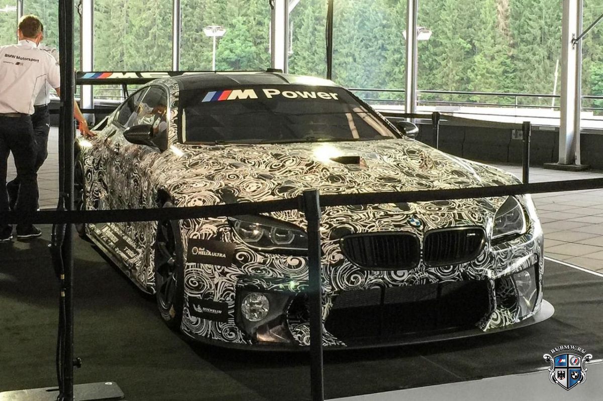 Прототип BMW M6 GT3 попал в объективы фотокамер