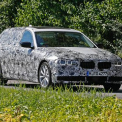 Новый BMW 5 Series Touring попал в объективы фотокамер