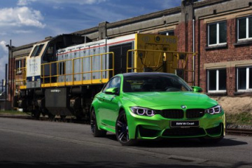 Фотосет с BMW M4 в цвете Java Green BMW 4 серия F82-F83