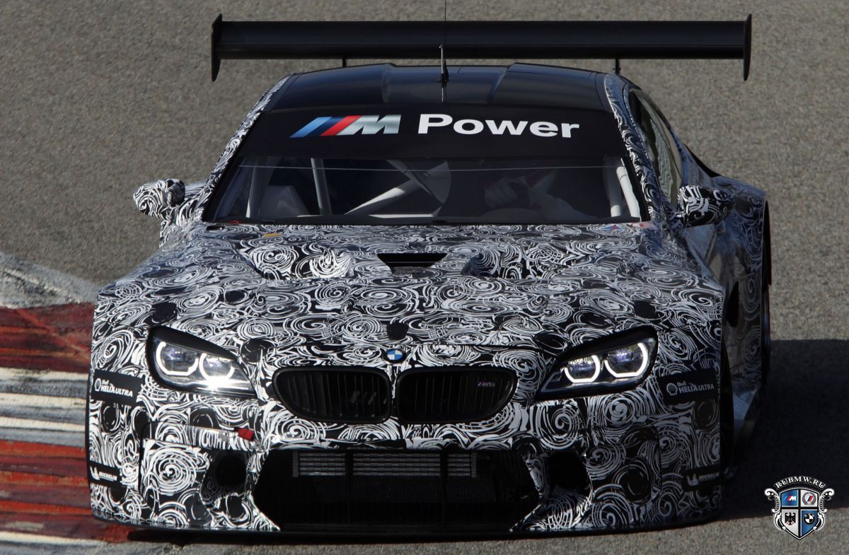 Видео тестовых заездов BMW M6 GT3
