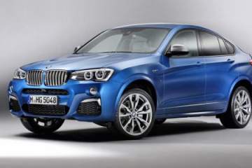 Первые фото нового BMW X4 M40i BMW X4 серия F26