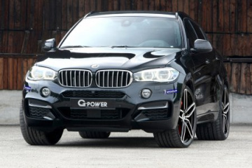 Мастера G-Power «прокачали» BMW X6 M50d BMW X6 серия F16