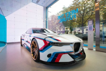 Звук работы двигателя BMW 3.0 CSL Hommage R BMW Концепт Все концепты