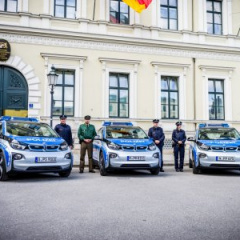 BMW i3 пополнили автопарк полиции в Мюнхена