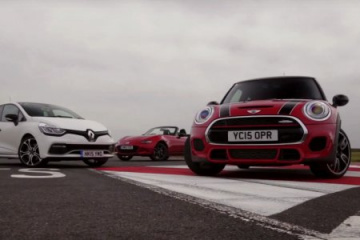 Mini Cooper S JCW vs. Toyota GT 86 vs. Mazda MX-5 vs. Renault Clio RS 220 Trophy BMW Всё о MINI COOPER Все MINI