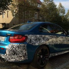 В преддверии официальной премьеры BMW M2 Coupe попал в объективы фотокамер