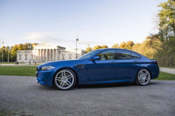 Мастера G-Power «прокачали» BMW M5 до 740 л.с. BMW 5 серия F10-F11