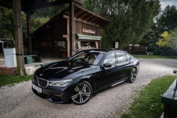 BMW 730Ld M Sport в цвете Carbon Black Metallic BMW 7 серия G11-G12