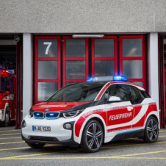 BMW i3 поступил на службу пожарной охраны Германии