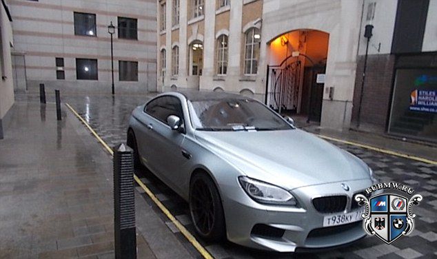 В Лондоне BMW M6 на российских номерах стал "рекордсменом" по штрафам