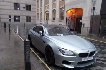 В Лондоне BMW M6 на российских номерах стал "рекордсменом" по штрафам BMW M серия Все BMW M
