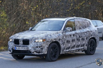 На автодорогах Германии продолжают тестировать BMW X3 нового поколения BMW X3 серия F25