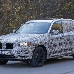 На автодорогах Германии продолжают тестировать BMW X3 нового поколения