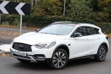 Первые «живые» фото Infiniti QX30 BMW Другие марки Infiniti