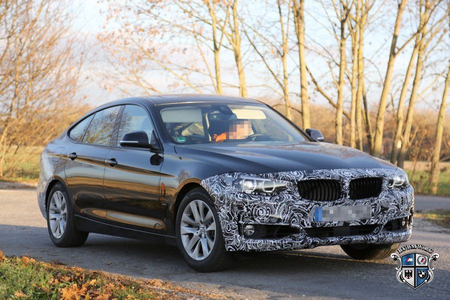 На тесты вывели обновленный BMW 3 Series GT