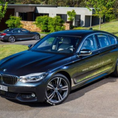 Новые рендеры BMW 5 Серии следующего поколения