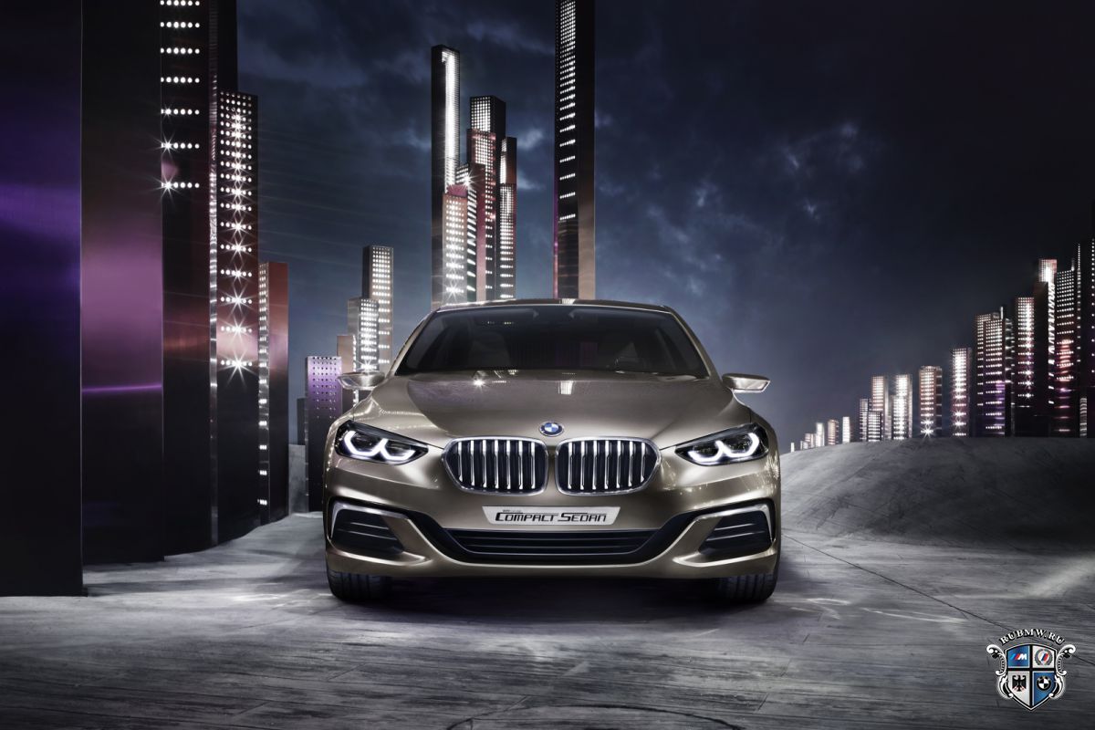 BMW Compact Sedan Concept: прототип будущих седанов БМВ