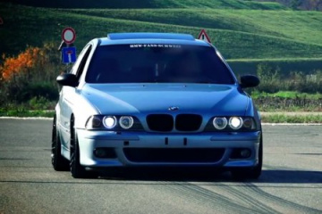 BMW M5 (E39) с выхлопом Eisenmann BMW 5 серия E39