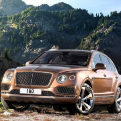 В 2016 году дебютирует Bentley Bentayga Coupe