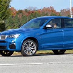 «Живые» фото BMW X4 M40i