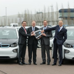 Власти Лейпцига взяли в лизинг 50 BMW i3