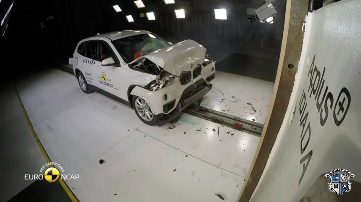 Краш-тест BMW X1: результат в пять звезд