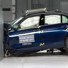 Краш-тест нового BMW 3 Серии по американской методике