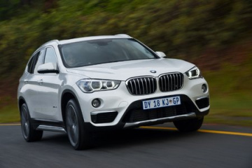 Проверка состояния компонентов подвески и рулевого управления BMW X1 серия F48