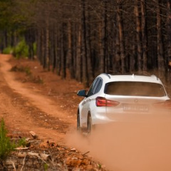 Фотосет нового BMW X1 в Южной Африке