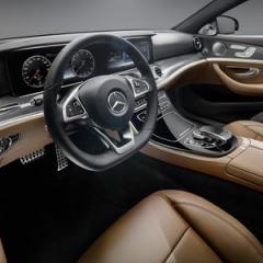 Официальные фото интерьера Mercedes-Benz E-Class 2017 модельного года