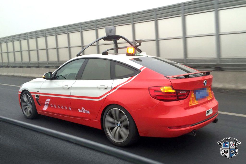 В Китае испытали беспилотный BMW 3 Series Gran Turismo