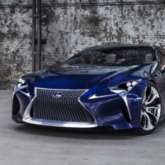 Новый спорткар Lexus LC500 будет представлен в январе